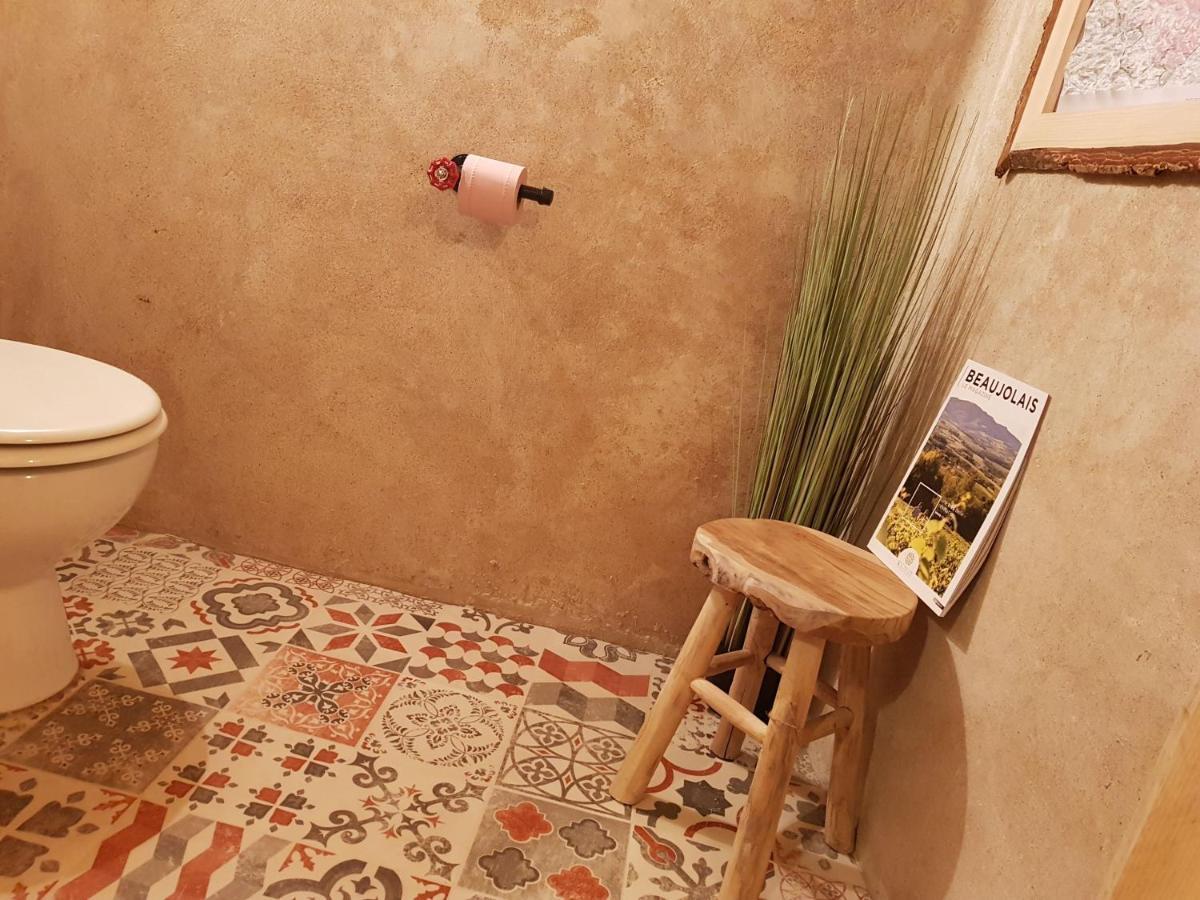 Ancien Cuvage Du Beaujolais - Studio Tout Confort Villa Saint-Didier-sur-Beaujeu Dış mekan fotoğraf